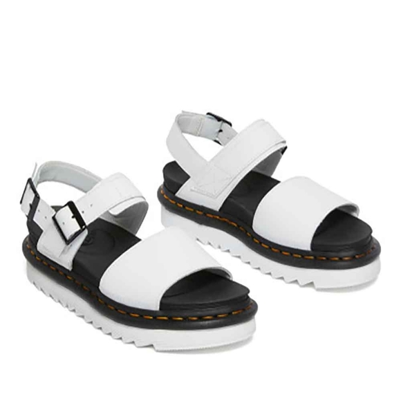 Dr. Martens Shoes - Dr. Martens Voss Casual Leather Sandals 26541100 Women's 9